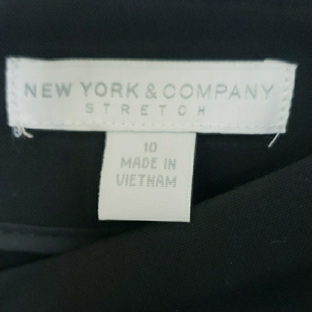 New York & Company Black Cut Out Pencil Skirt - Picture 2 of 5